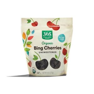 Cherries Bing Dried Unsweetened Organic