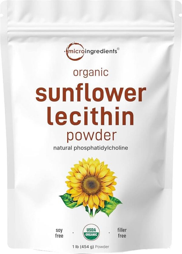 Organic Sunflower Lecithin Powder